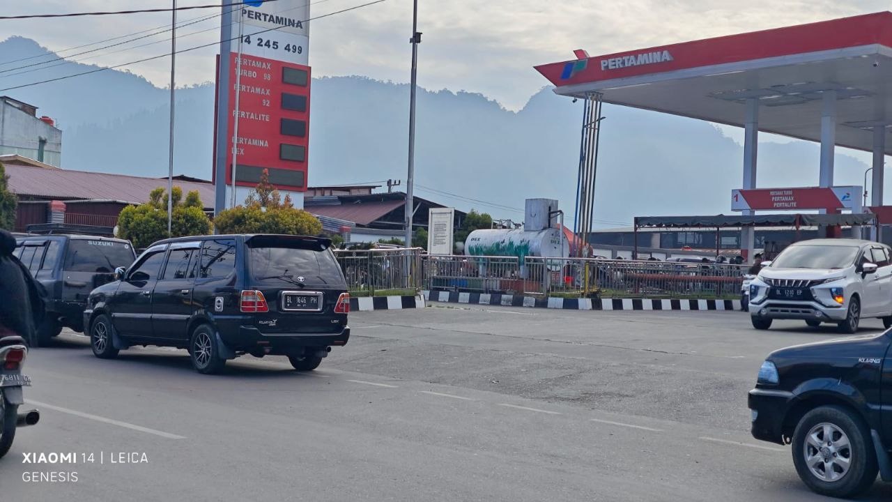 SPBU Jalan Lintang Takengon