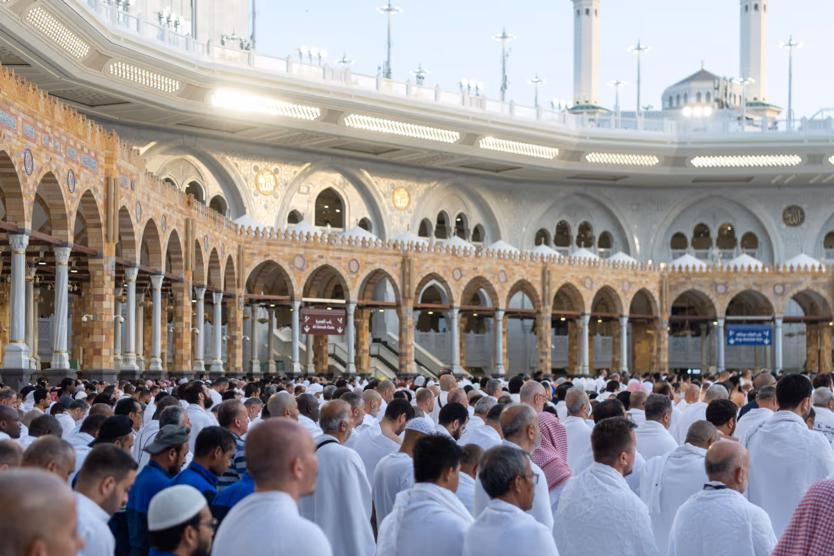 Salat Iduladha Masjidil Haram (4)