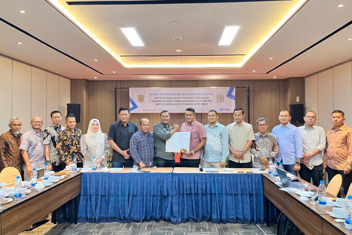 Banleg DPRK Banda Aceh usai rapat pembahasan Raqan RPJM Banda Aceh