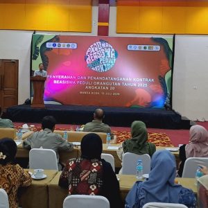 Beasiswa orangutan 2025