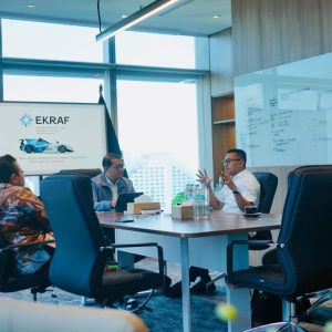 Bupati Safaruddin bertemu Menteri Ekraf Teuku Riefky