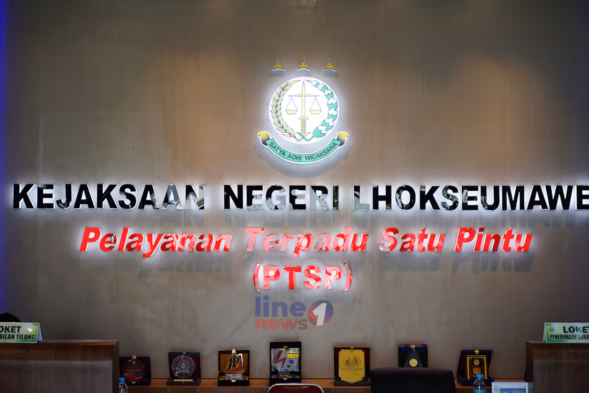 Kantor Kejaksaan Negeri Lhokseumawe Line1.News Yasir