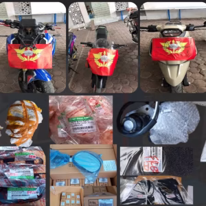 Lima motor mewah dan suku cadang yang ditetapkan sebagai barang dikuasai negara