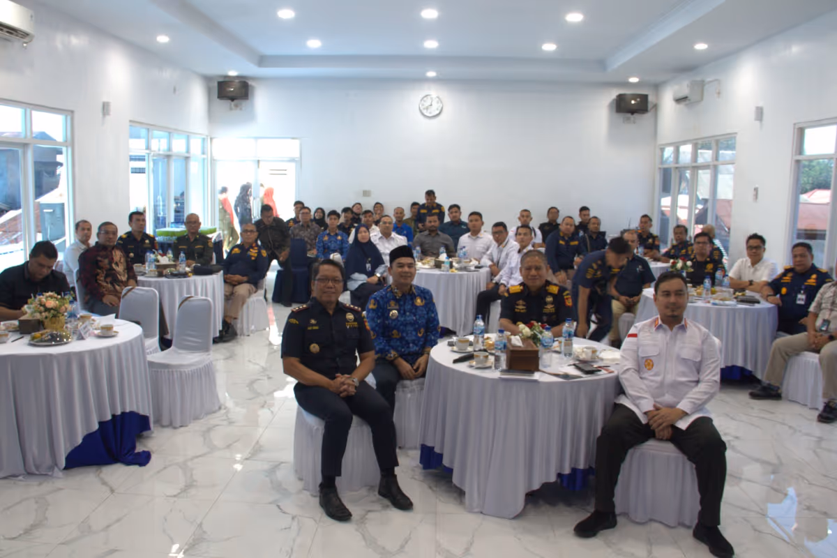 Peserta coffee morning di Bea Cukai Lhokseumawe