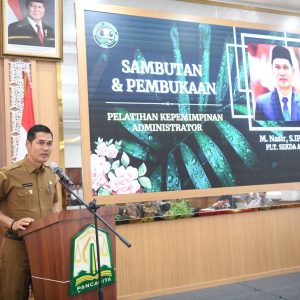 Plt Sekda Aceh Nasir buka Pelatihan Kepemimpinan Administrator