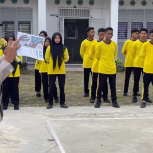 Sosialisasi tertib lalu lintas di SMK Negeri 1 Simpang Jernih