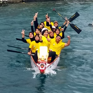 Tim Dayung Aceh Besar mengikuti prakualifikasi PORA di Teluk Sinabang