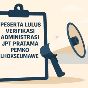 Ilustrasi pengumuman peserta lulus verifikasi administrasi