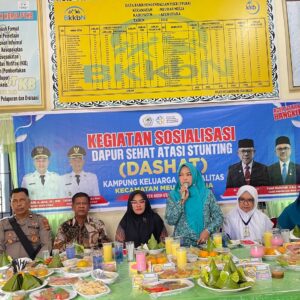 Ketua TP PKK Aceh Utara sosialisasi Dashat di Meurah Mulia