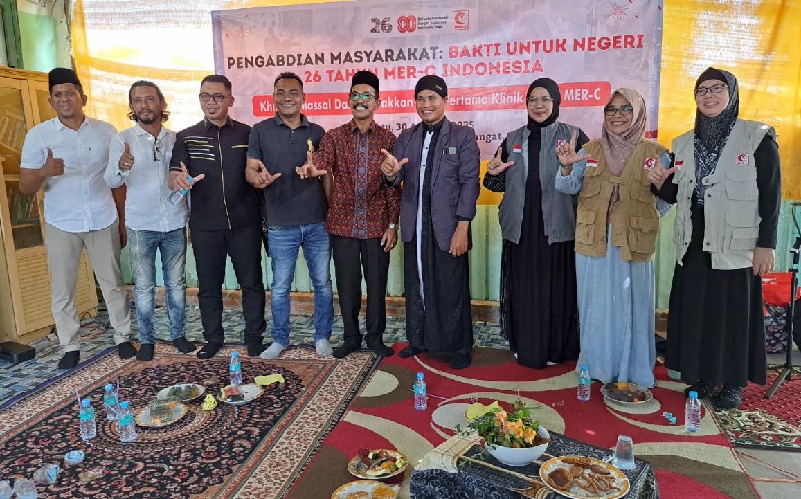 MER C bakti untuk negeri di Lhokseumawe