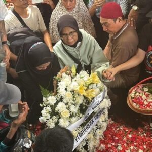 Pemakaman Affan Kurniawan di TPU Karet Bivak
