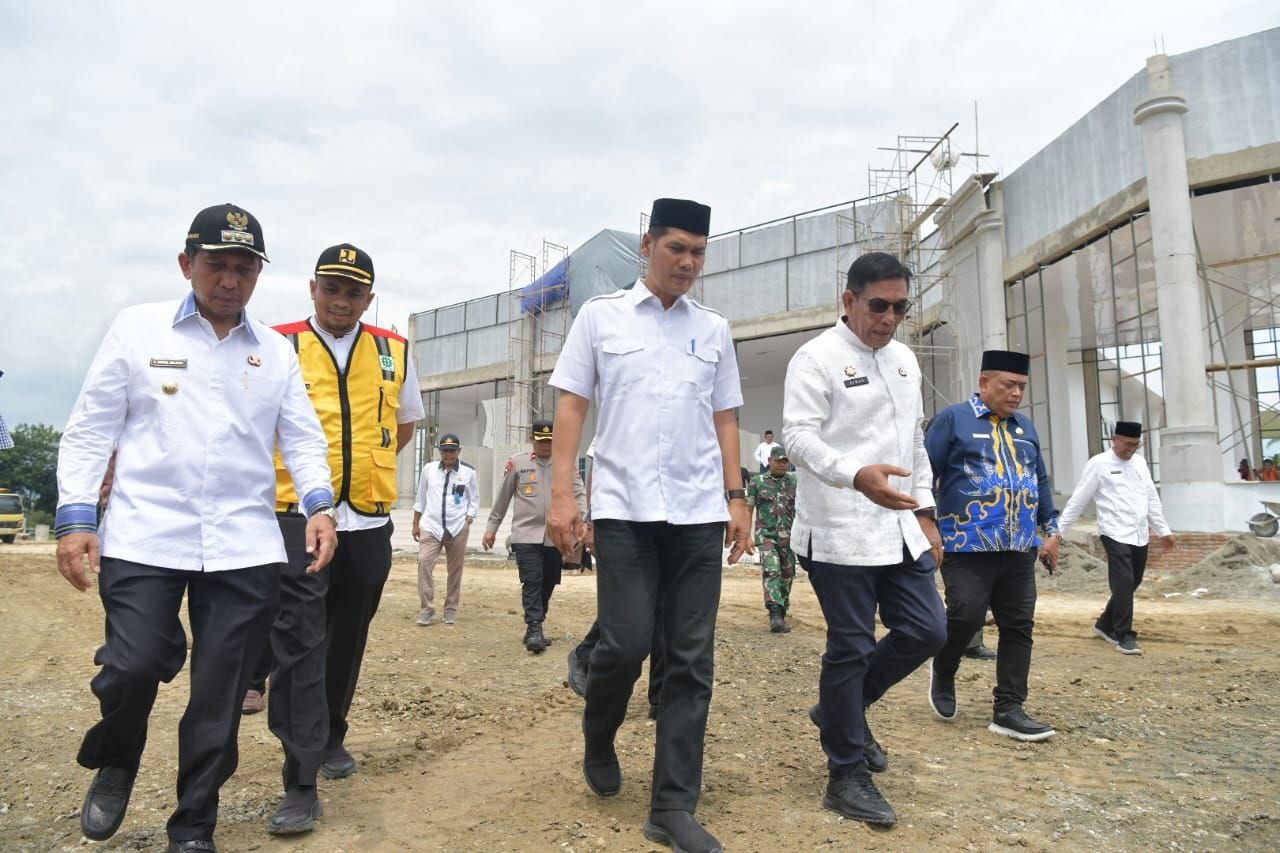Sekda Aceh M Nasir tinjau arena MTQ di Pijay