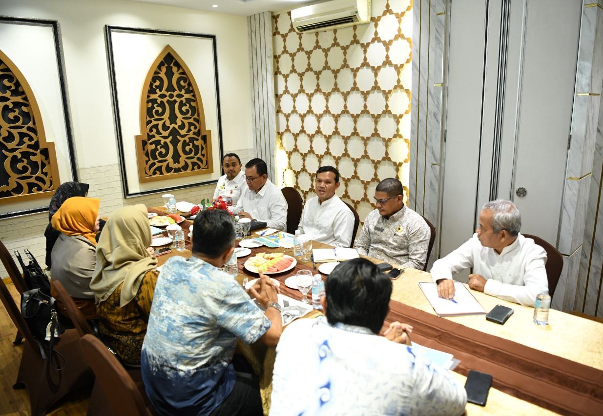 Wagub Fadhlullah dan komisioner Komnas HAM
