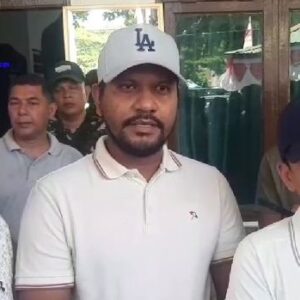 ketua DPRK Faisal didampingi Wali Kota dan Kapolres
