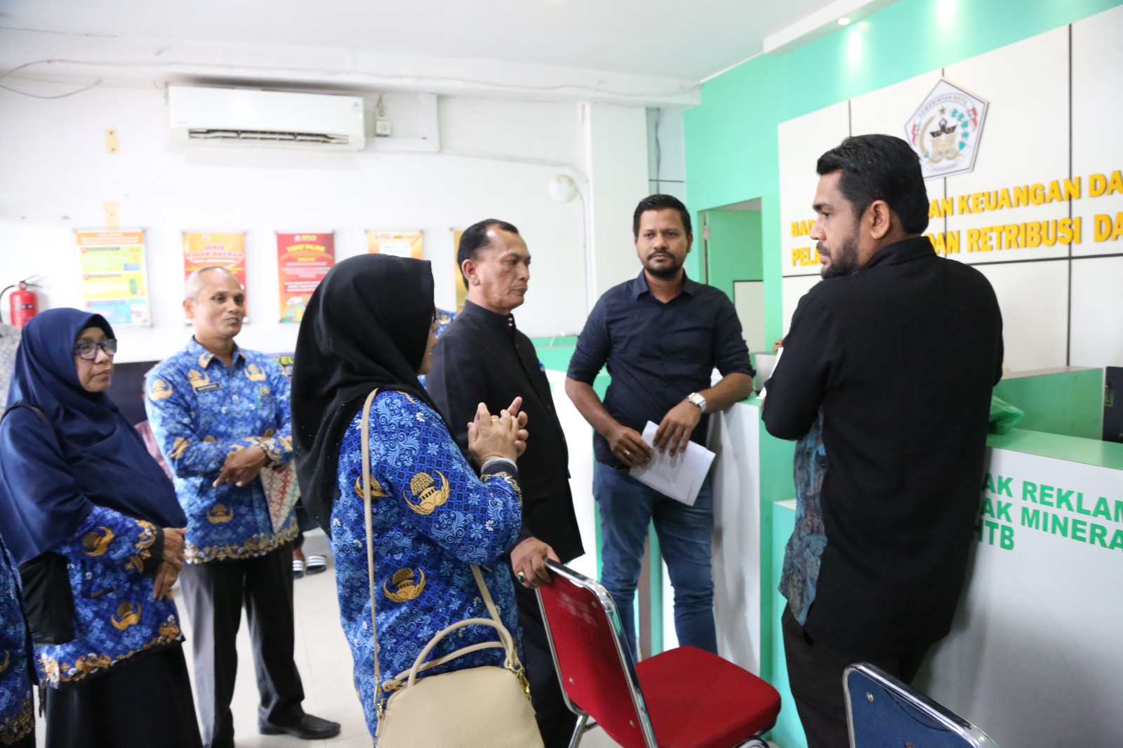Berdialog dengan ASN di BPKD Lhokseumawe soal tarif PBB