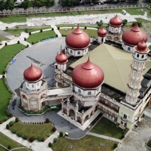 Foto udara Masjid Agung Baitul Makmur Meulaboh