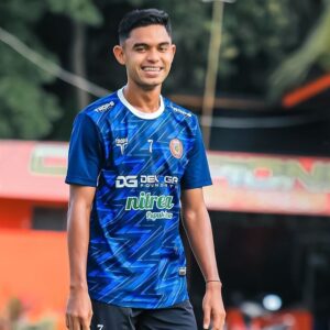 Pemain Persiraja Miftahul Hamdi