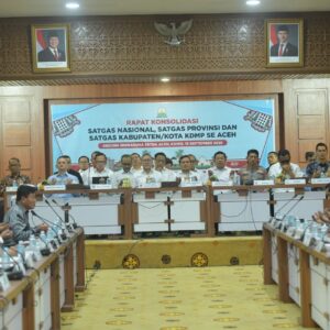 Rakor Satgas KDMP se Aceh