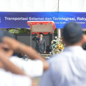 Sekda Nasir inspektur upacara Harhubnas