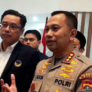 Kapolrestabes Medan dan Ketua Nasdem Sumut