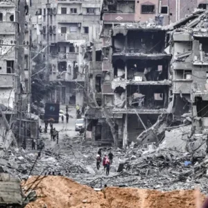 Penampakan Gaza yang hancur akibat serangan zionis Israel