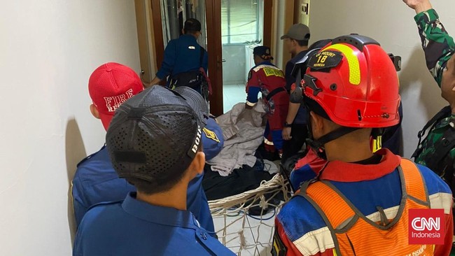 Penanganan macan tutul masuk hotel