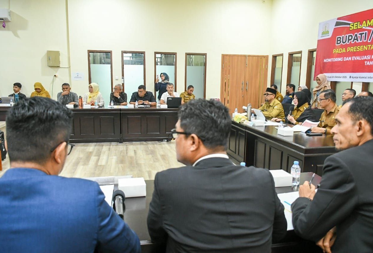 Wali Kota Illiza Evaluasi Badan Publik di KIA