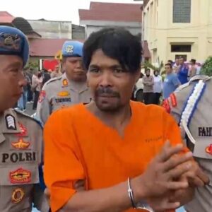 Agusli tersangka penembak Nasir warga Alue Lim