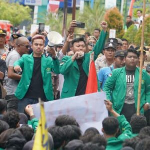 BEM Unimal saat demo