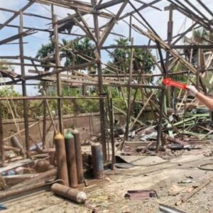 Gudang tabung oksigen