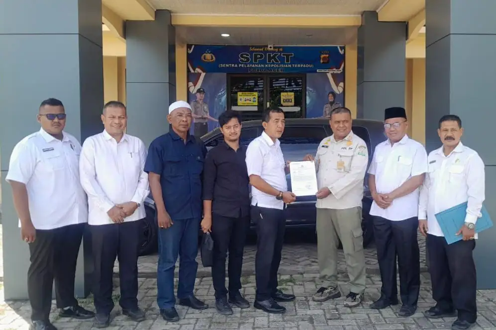 Laporan ke Polda Aceh