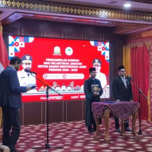 Mualem lantik Jamaluddin Ketua BRA