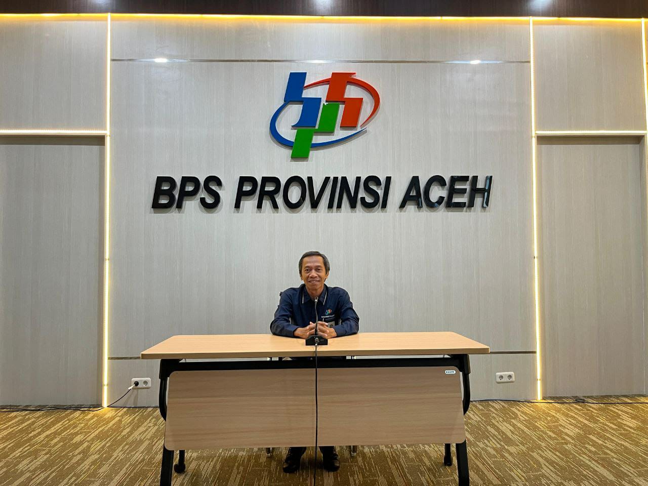 Pelaksana Tugas (Plt) Kepala BPS Aceh, Tasdik Ilhamudin