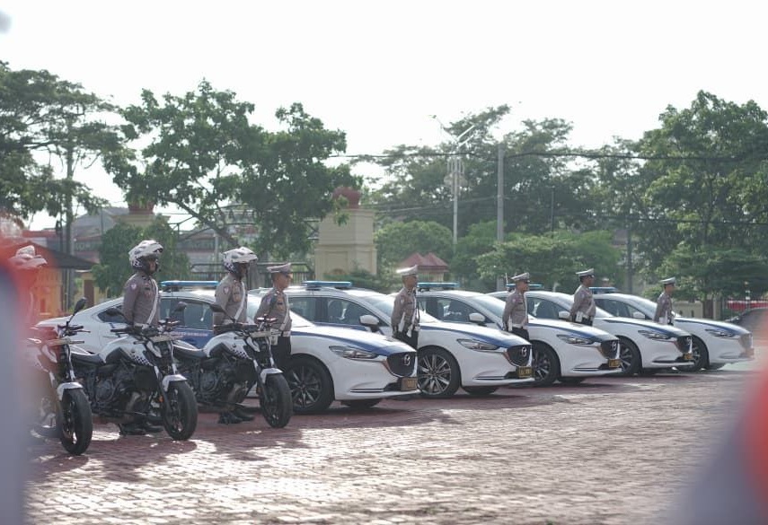 Polda Aceh apel pasukan Operasi Zebra Seulawah 2025
