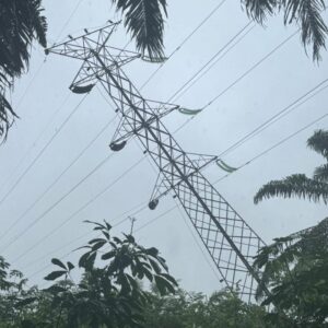 Tower PLN Langsa Brandan tumbang