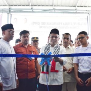 Wagub resmikan Dapur MBG SPPG Seunuddon