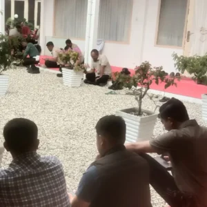 Anggota Paspampres di Pendopo Bupati Aceh Tengah
