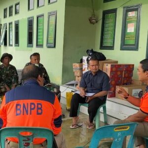 Deputi Bidang Penanganan Darurat BNPB saat di Langkahan