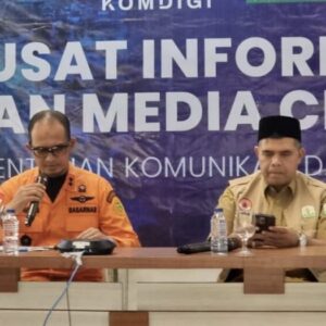 Kepala Basarnas Banda Aceh dan Jubir Posko