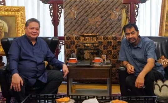Menko Airlangga dan Mualem