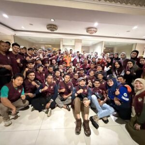 Rombongan Pemprov Sulsel yang membawa bantuan ke Aceh Tamiang