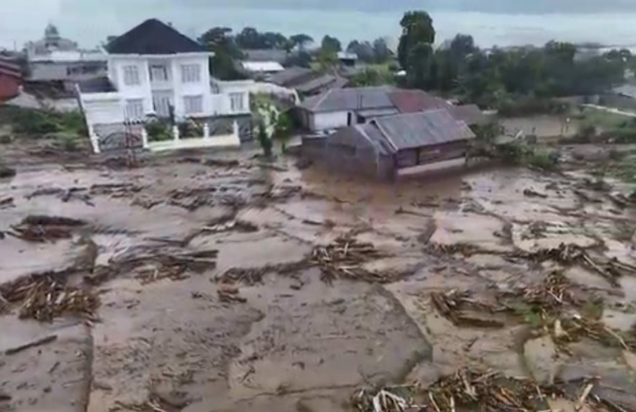 Desa Mendale terdampak banjir dan longsor