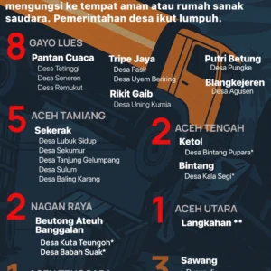 Infografis Yang Hilang Disapu Bencana