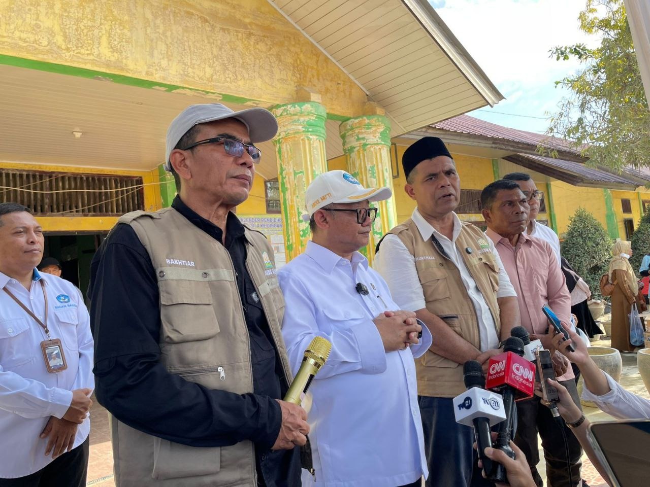Mendikdasmen Abdul Muti di SMAN 4 Kejuruan Muda