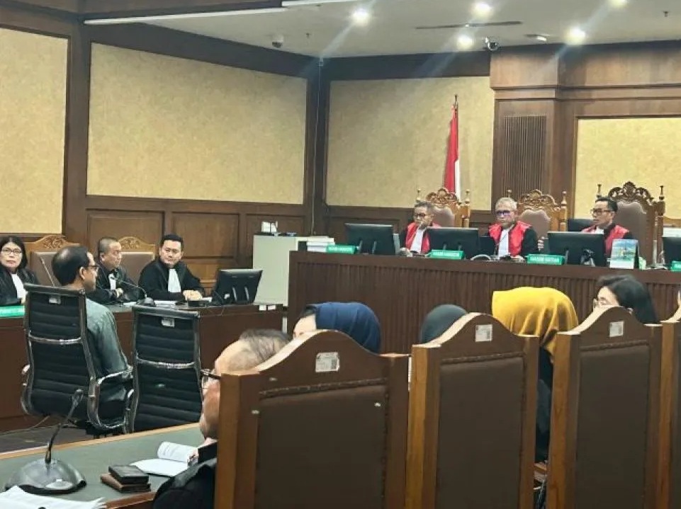 Nadiem sidang pembacaan dakwaan perkara Chromebook
