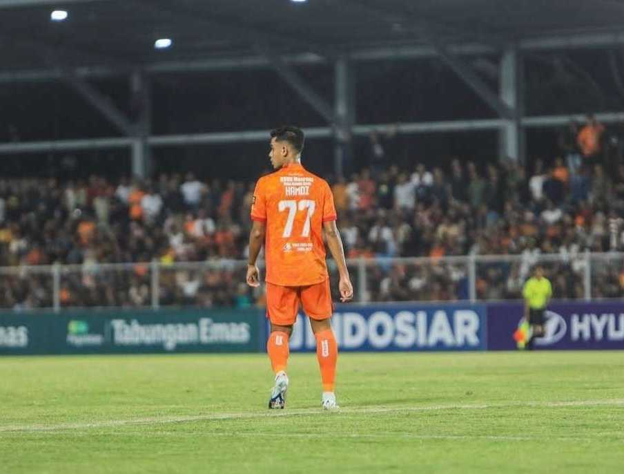 Pemain Persiraja Miftahul Hamdi