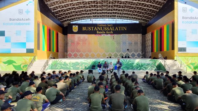 Pembekalan personel baru Satpol PP WH Banda Aceh