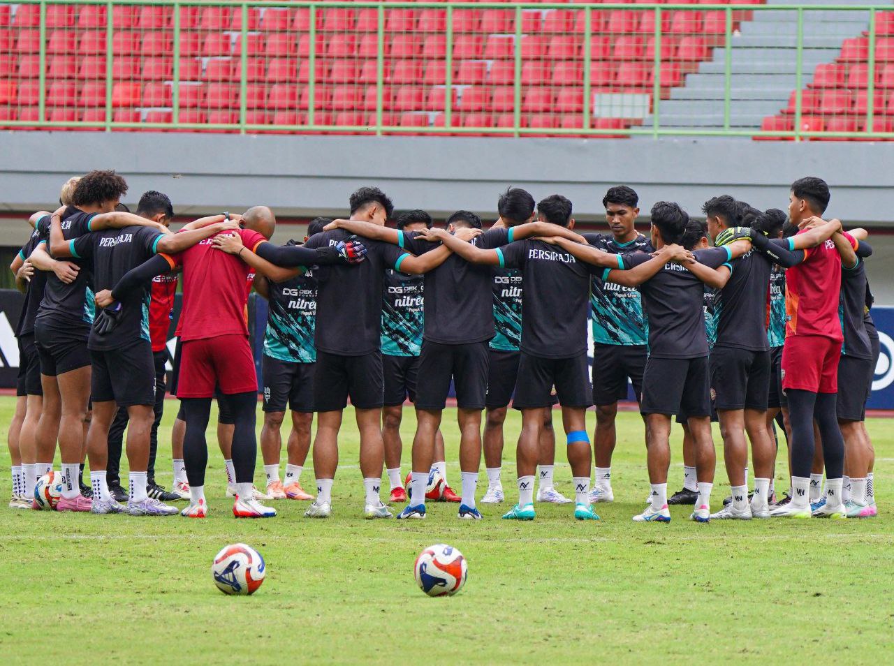 Persiraja sesi latihan