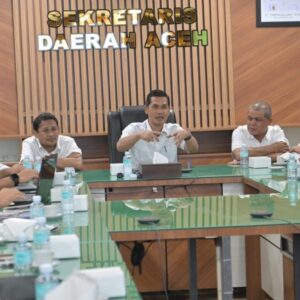 Sekda Aceh rapat bahas dokumen R3P rehab rekon