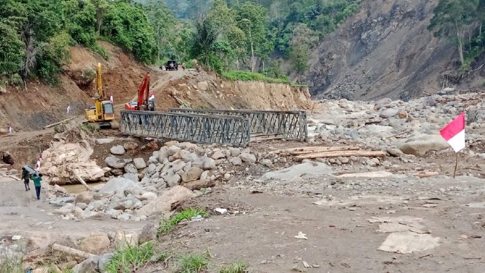 Situasi di Jembatan Wih Kanis